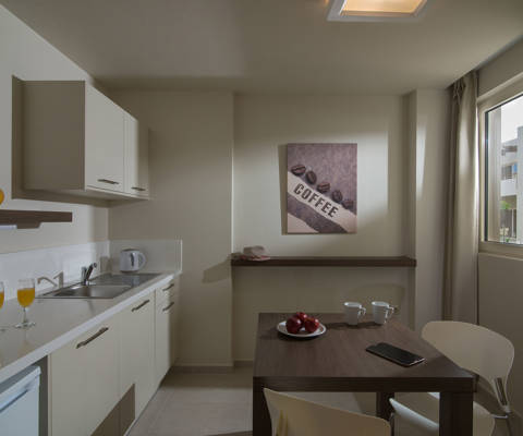 Ourania Apartments - Superior Studio - Kitchen